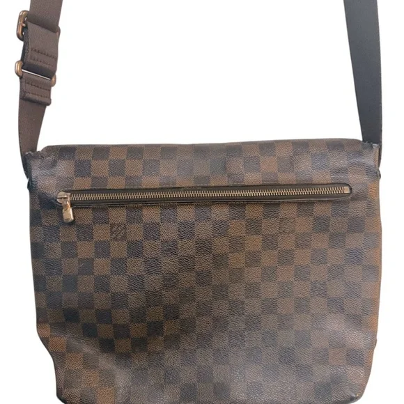 Louis Vuitton Damier Ebene Brooklyn Canvas Bag—2008 France - Picture 3 of 16